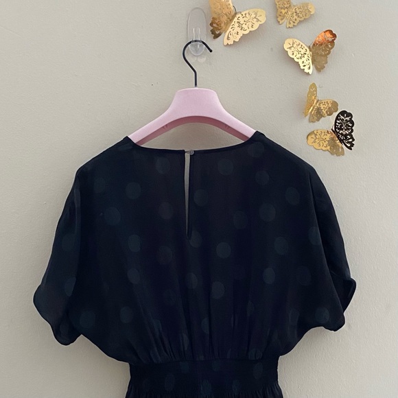 NWT: MADEWELL | Wrap-Front Smock-Waist Jumpsuit - Picture 6 of 9